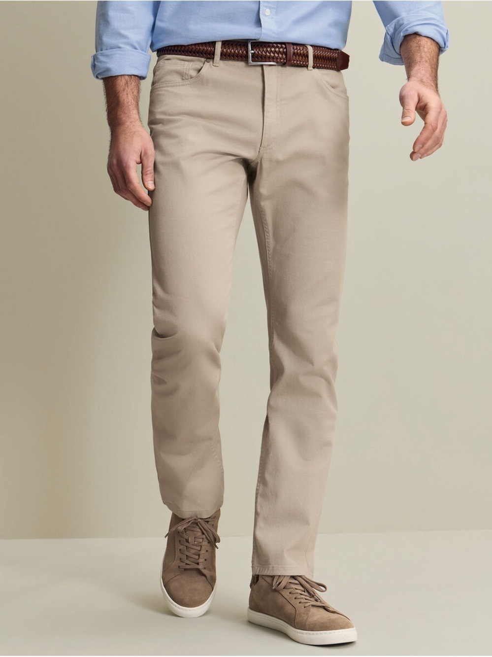 Charles Tyrwhitt Classic Fit Neutral Pants